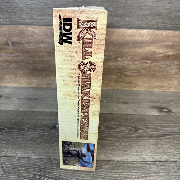 KILL SHAKESPEARE BOARD GAME IDW 2014 IDW GAMES BRAND~ NEW SEALED IN BOX - Picture 3 of 6